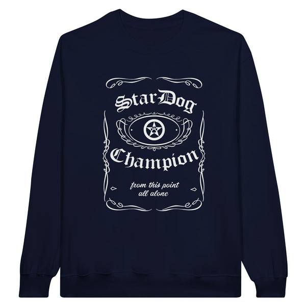 Marineblaues Sweatshirt StarDog Champion Merchandise