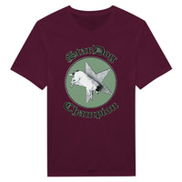 Kastanienbraunes Shirt StarDog Champion Merchandise Logo 3 Druck