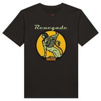 Schwarzes Shirt mit Sphynxdruck
