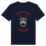 Navyblaues Shirt mit Gorilladruck