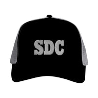Grau/Schwarze Snapback Cap StarDog Champion SDC Stickerei