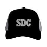 Grau/Schwarze Snapback Cap StarDog Champion SDC Stickerei