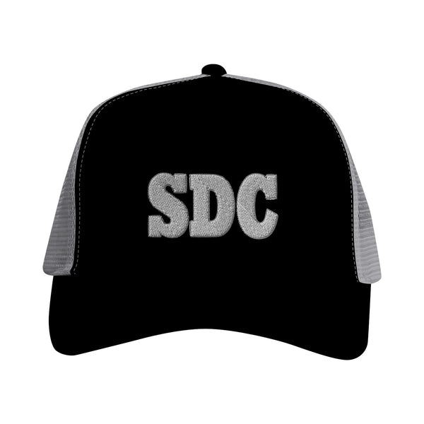 Grau/Schwarze Snapback Cap StarDog Champion SDC Stickerei