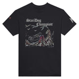 Schwarzes Shirt StarDog Champion Frontdruck