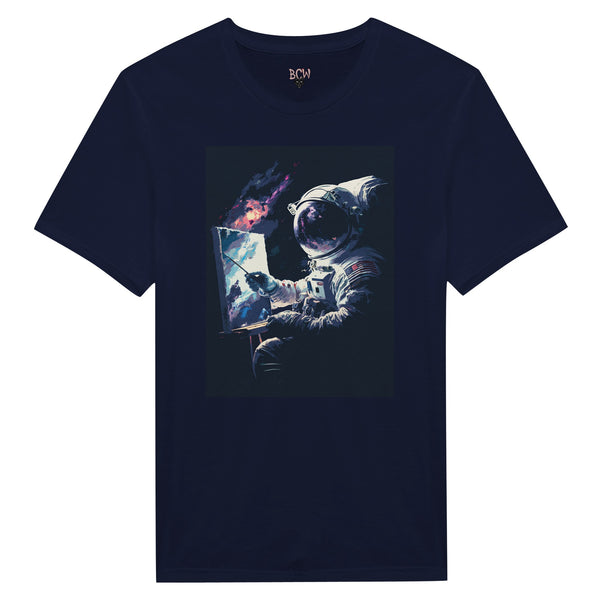 Navy Shirt mit Astronautendruck