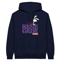 Navy Hoodie mit Comichasendruck