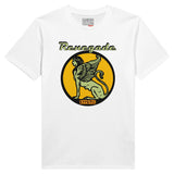 Weißes Shirt mit Sphynxdruck
