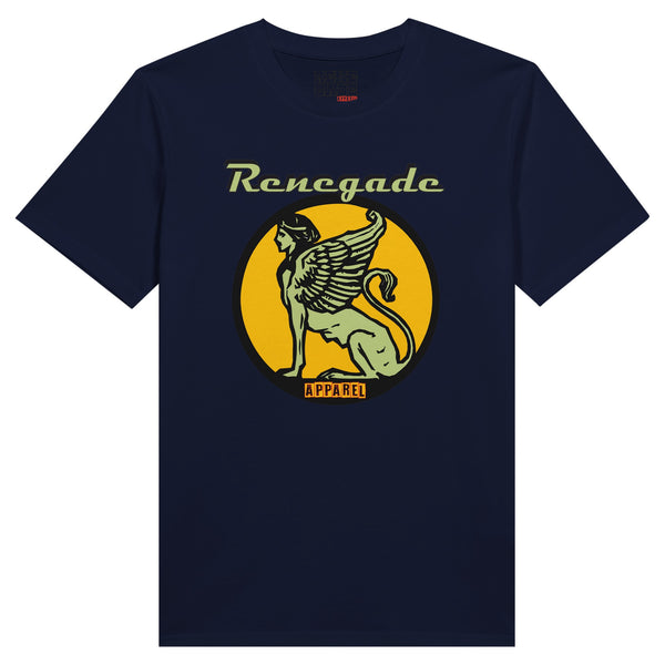 Navy Shirt mit Sphynxdruck