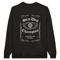 Schwarzes Sweatshirt StarDog Champion Merchandise