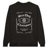 Schwarzes Sweatshirt StarDog Champion Merchandise