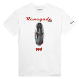 Weißes Shirt mit Gruseldruck