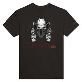 Schwarzes Shirt mit Rauchenden Colts Druck