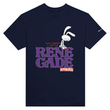 Navyblaues Shirt mit Comichasen
