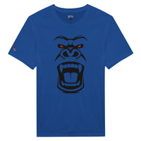 Dunkelblaues Shirt mit Affendruck