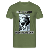 T-Shirt- Bakyard Recordings - Militärgrün