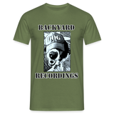 T-Shirt- Bakyard Recordings - Militärgrün